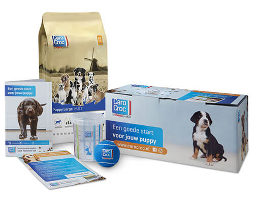 CaroCroc puppypakket voor grote hondenrassen